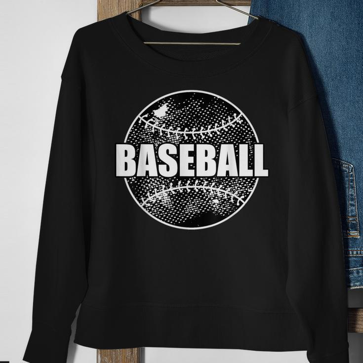 Baseball Sports Baseball For Championships Fans Sweatshirt Gifts for Old Women