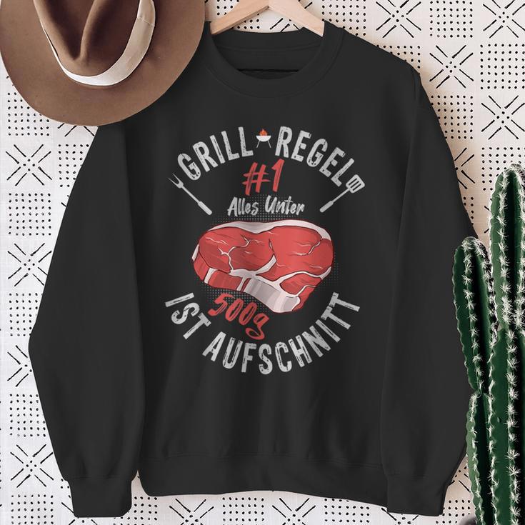 Bbq Griller Alles Unter 500 G Ist Aufschnitt Sweatshirt Geschenke für alte Frauen