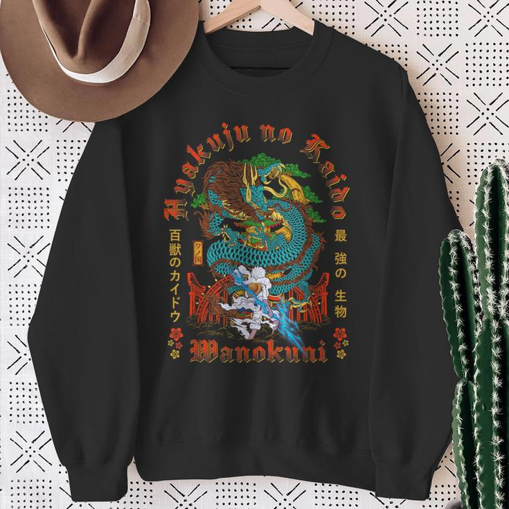 The Beast Castle Island Last Fight Anime Pirates Graphic Sweatshirt Gifts for Old Women