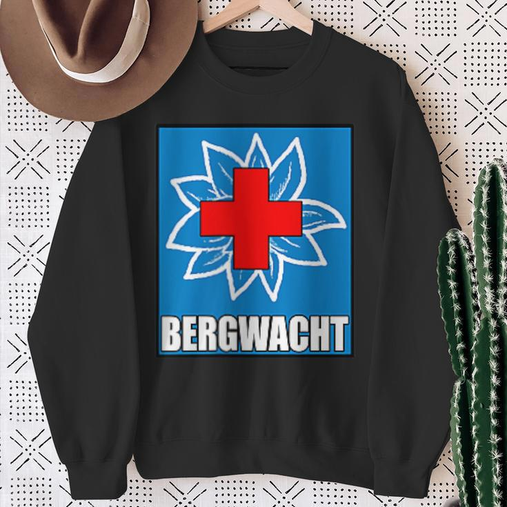 Bergretter Bergwacht Alpine Clothing Sweatshirt Geschenke für alte Frauen