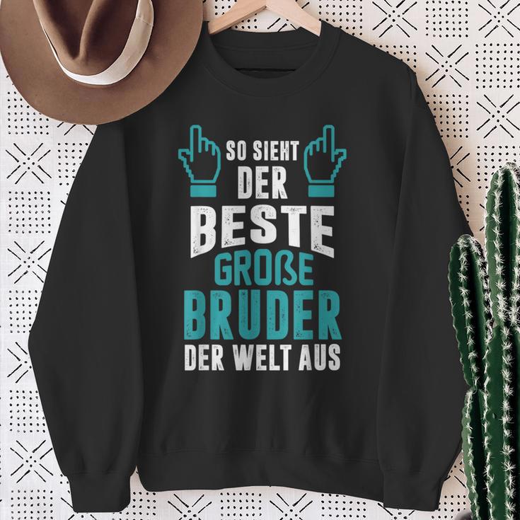 With Bester Große Bruder Der Der Welt Sweatshirt Geschenke für alte Frauen