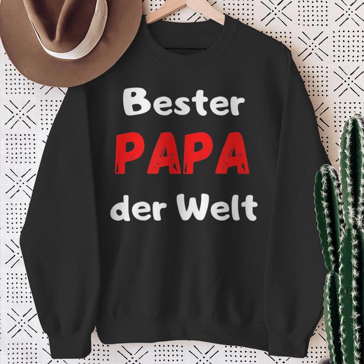 Bester Papa Der Welt Geburtstag Geschenk Familie Sweatshirt Geschenke für alte Frauen