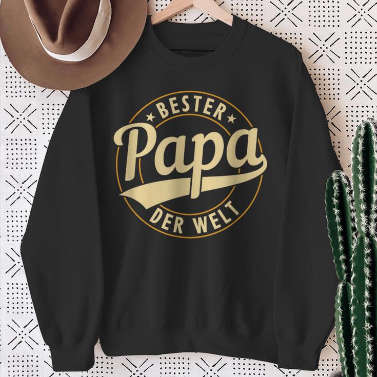 Bester Papa Der Weltatertag Geschenk Sweatshirt Geschenke für alte Frauen