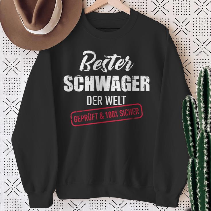 Bester Schwager Der Welt Sweatshirt Geschenke für alte Frauen