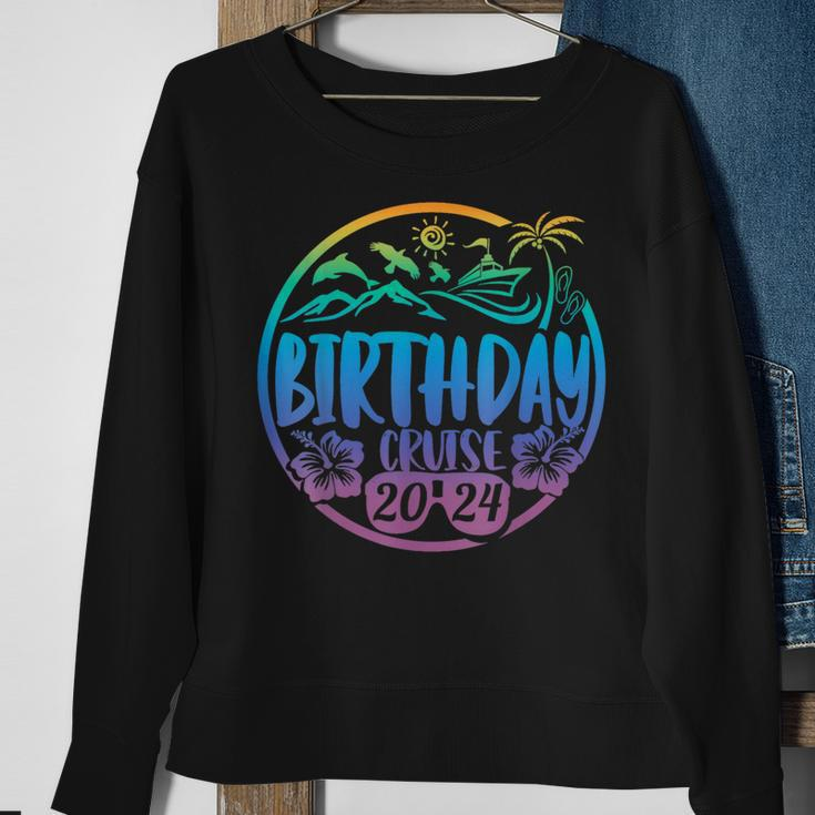 Birthday Cruise 2024 Family Cruise Trip Summer Vacation Sweatshirt Gifts for Old Women