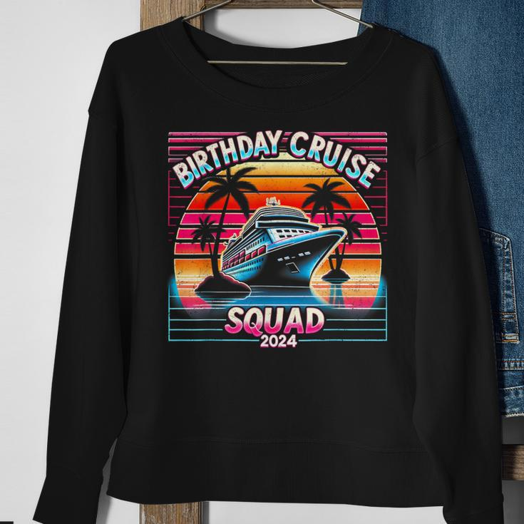 Birthday Cruise Squad 2024 Cruise Squad Birthday Party Sweatshirt Gifts for Old Women