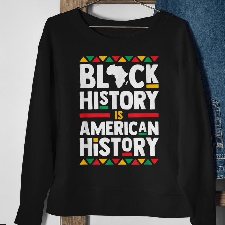 Black History Is American History African Dashiki Sweatshirt Gifts for Old Women
