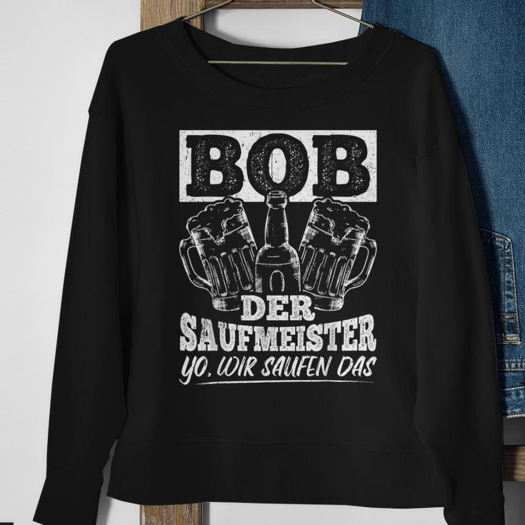 Bob Der Saufmeister Sweatshirt, Spaß für Biertrinker Geschenke für alte Frauen