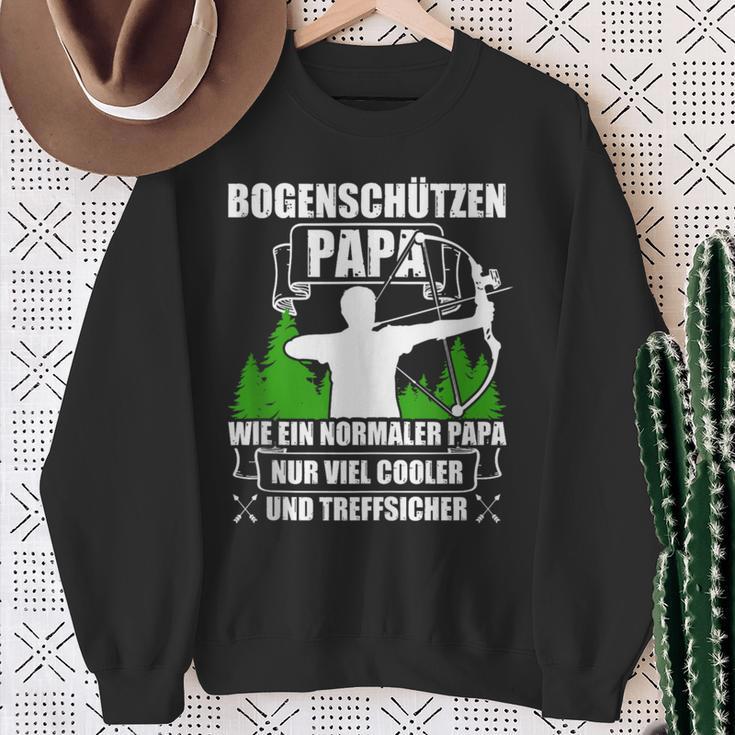 Bogenschützen Papa Pfeil Und Bogen Bogenschießen Sweatshirt Geschenke für alte Frauen