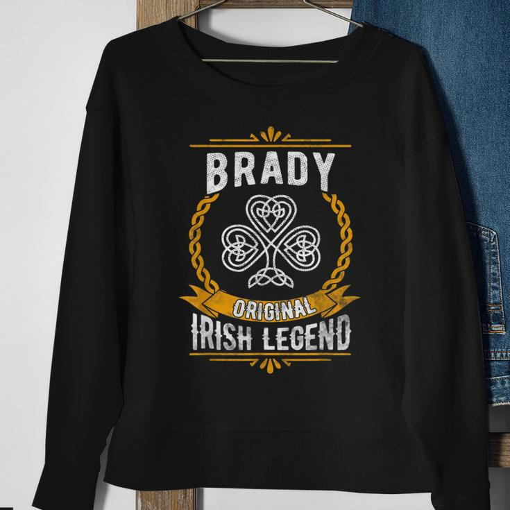 Brady Irish Name Vintage Ireland Family Surname Sweatshirt Gifts for Old Women