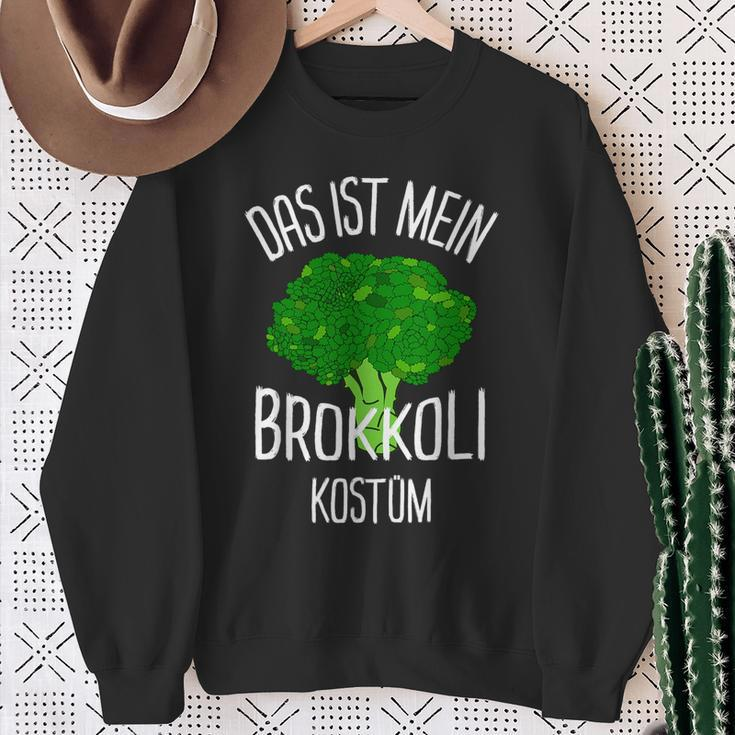 Broccoli Costume Sweatshirt Geschenke für alte Frauen
