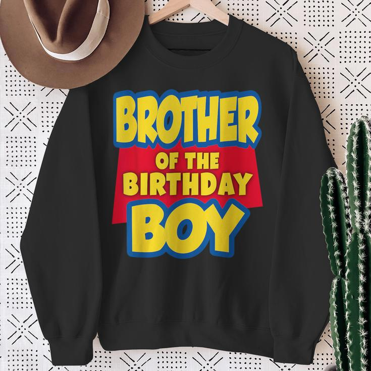 Brother Of The Birthday Boy Toy Story Decorations Sweatshirt Gifts for Old Women