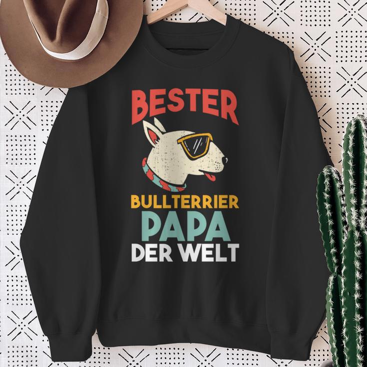 Bull Terrier Bull Terrier Dad Sweatshirt Geschenke für alte Frauen