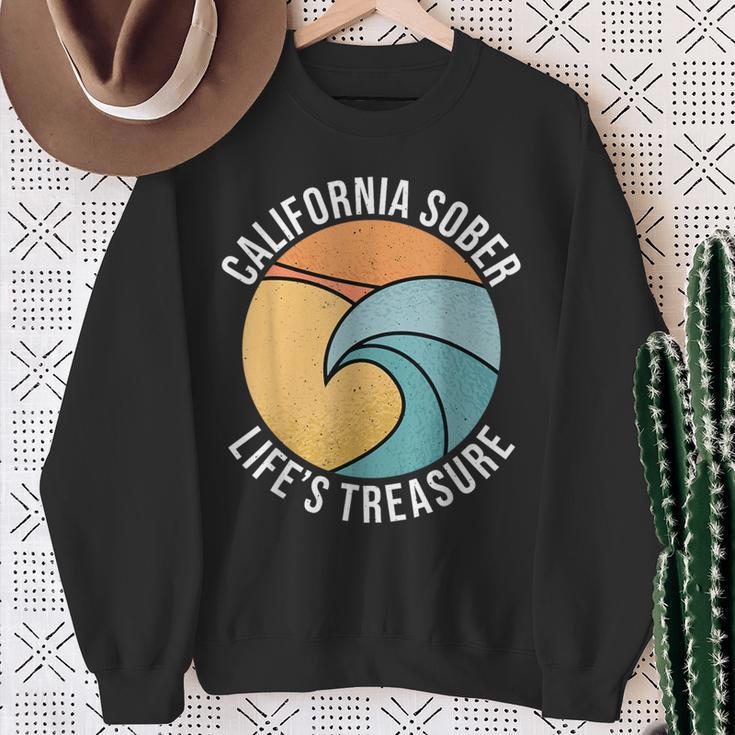 California Sober Life's Treasure Recovery Legal Implications Sweatshirt Gifts for Old Women