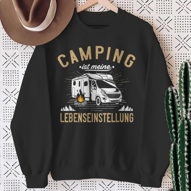 Camping Life Attitude Camper Van & Camper Sweatshirt Geschenke für alte Frauen
