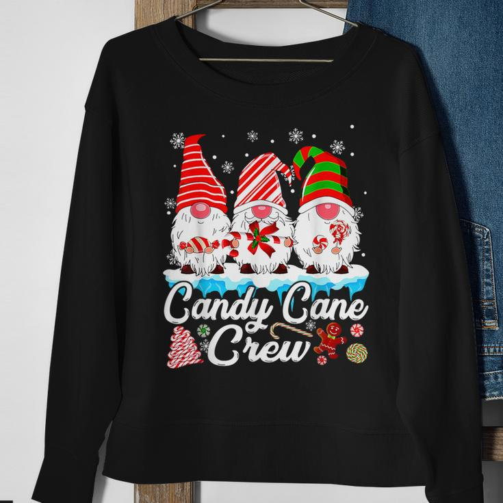 Candy Cane Crew Christmas Gnomes Family Matching Sweatshirt Gifts for Old Women