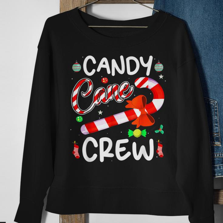 Candy Cane Merry And Bright Christmas Lights Candy Costume Sweatshirt Gifts for Old Women