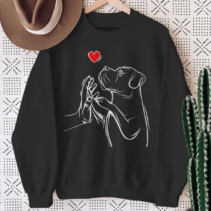 Cane Corso Dog Love Female S Sweatshirt Geschenke für alte Frauen