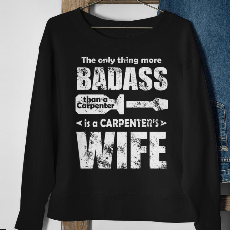 Carpenter's Wife Sweatshirt Gifts for Old Women
