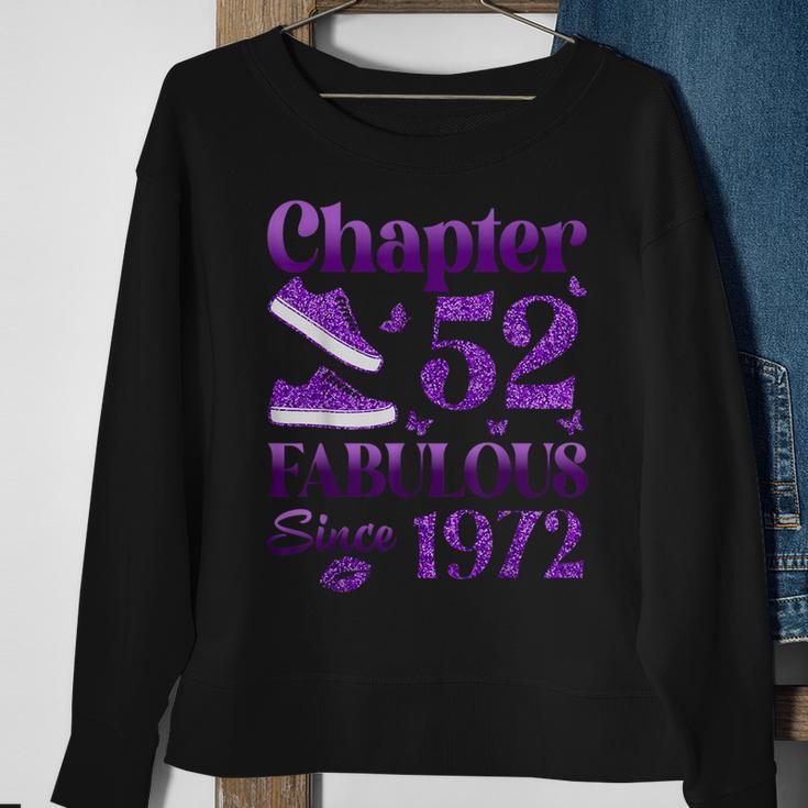 Chapter 52 Fabulous Since 1972 52Nd Birthday For Women Sweatshirt Gifts for Old Women