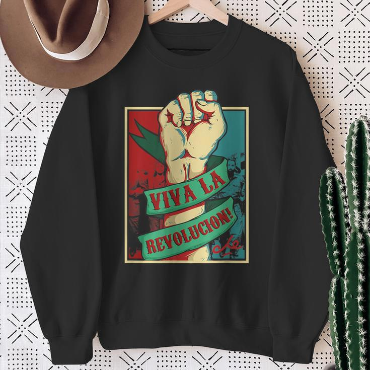 Che Guevara Revolutionary Viva La Revolucion Sweatshirt Geschenke für alte Frauen