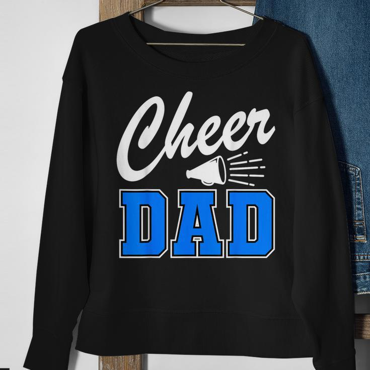Cheer Dad Cheerleading Team Squad Cheerleader Father's Day Sweatshirt Gifts for Old Women
