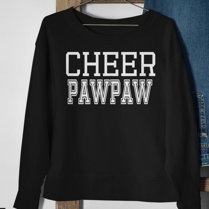 Cheer Pawpaw Cheerleading Pawpaw Idea Sweatshirt Gifts for Old Women