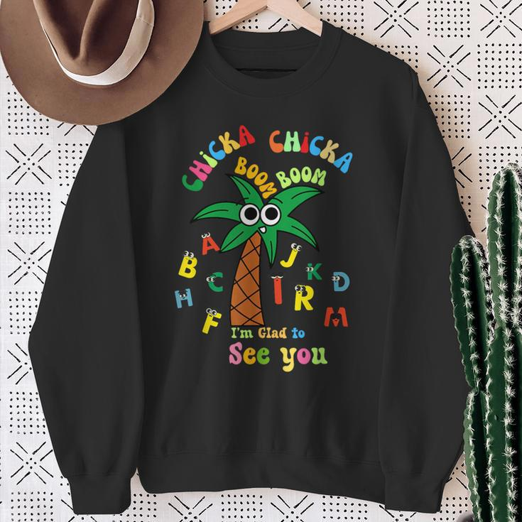 Chicka Chicka Boom Boom Tree Alphabet Adventures Sweatshirt Gifts for Old Women