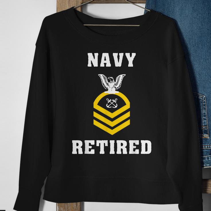 Chief Petty Officer Navy Retired Sweatshirt Gifts for Old Women