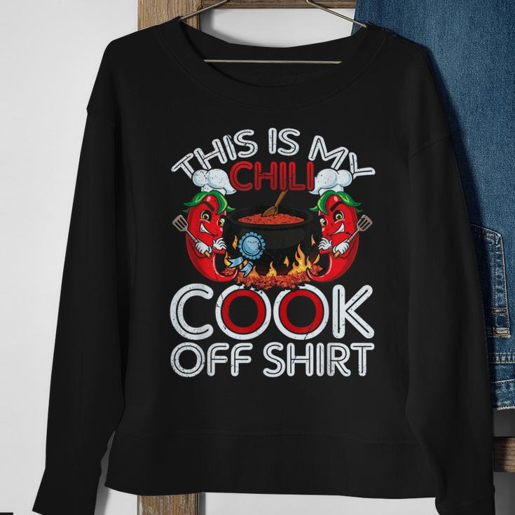 This Is My Chili Cook Off Mexican Food Cinco De Mayo Sweatshirt Gifts for Old Women