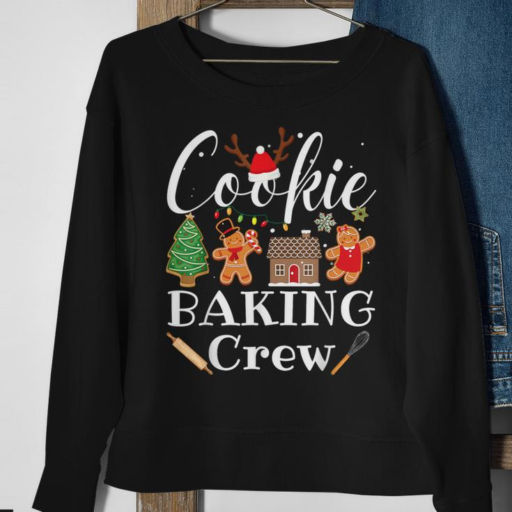 Christmas Cookie Baking Crew Family Baking Team Cookie Sweatshirt Gifts for Old Women