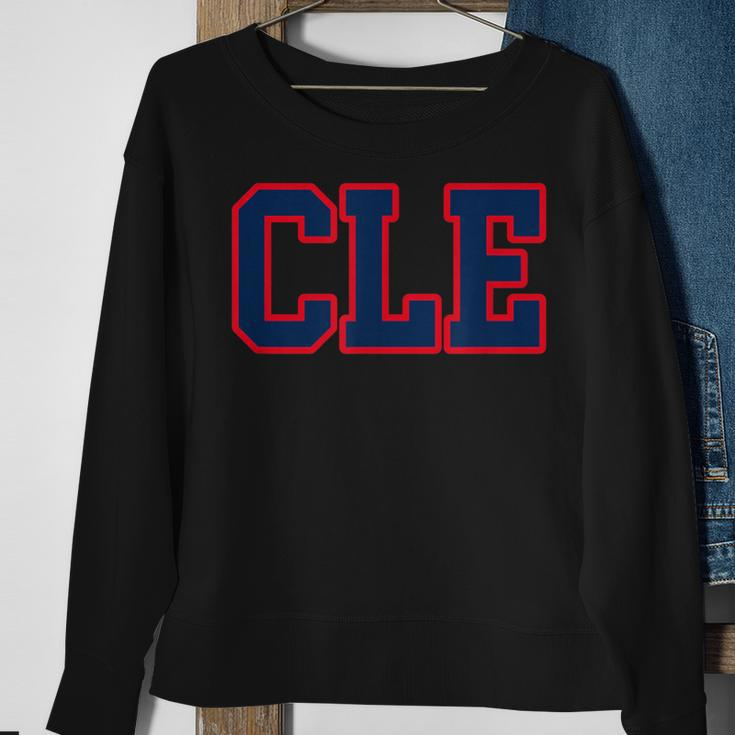 Cleveland Ohio Cle Sweatshirt Gifts for Old Women