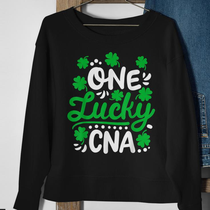 Cna Certified Nursing Assistant St Patrick's Day Irish Cna Sweatshirt Gifts for Old Women