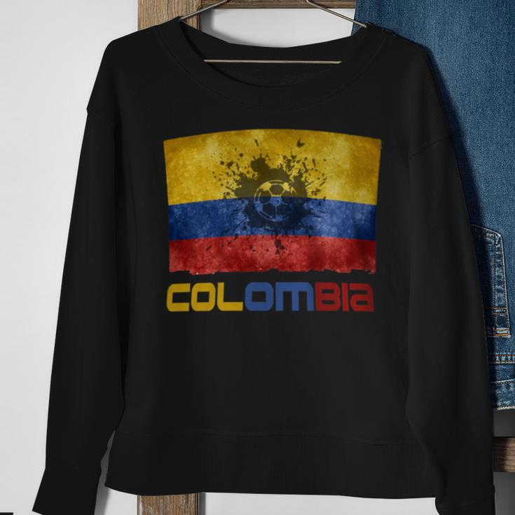 Colombia National Soccer Team Sweatshirt Gifts for Old Women