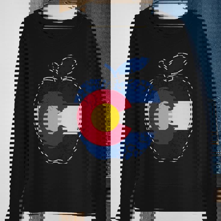 Colorado Flag Teachers Teacher Appreciation Sweatshirt Gifts for Old Women