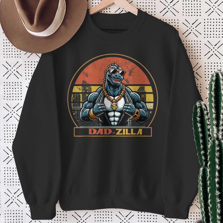 Cool Dad Herren Top Dad Brozilla Geschenkeatertag Für Papa Sweatshirt Geschenke für alte Frauen