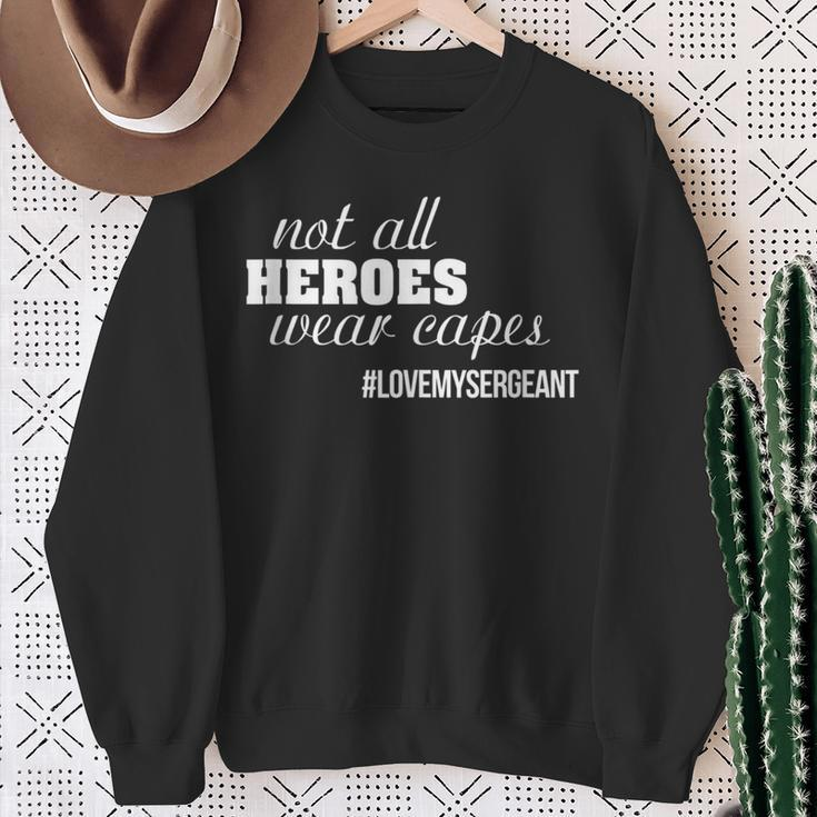 Corrections Officer Love My Corrections Sergeant Sweatshirt Gifts for Old Women