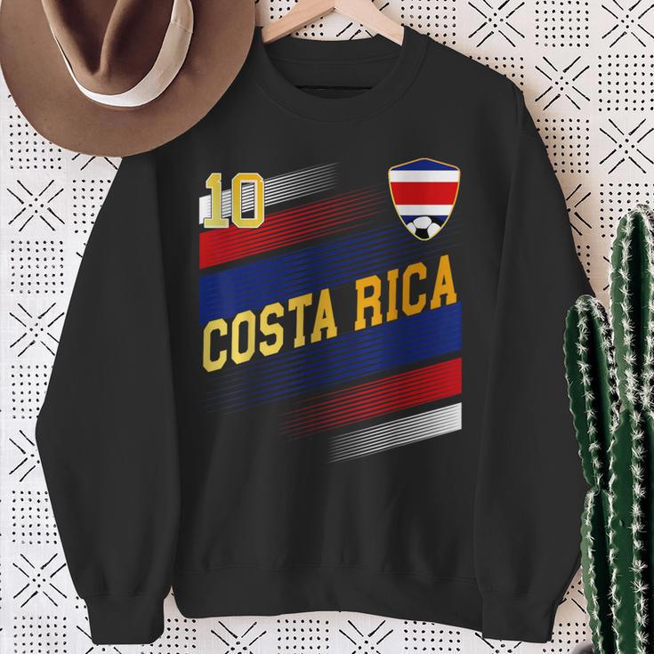 Costa Rica Flagge Costa Rican Pride Lovers Sweatshirt Geschenke für alte Frauen