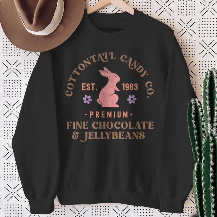 Cottontail Candy Co Easter Sweatshirt Gifts for Old Women