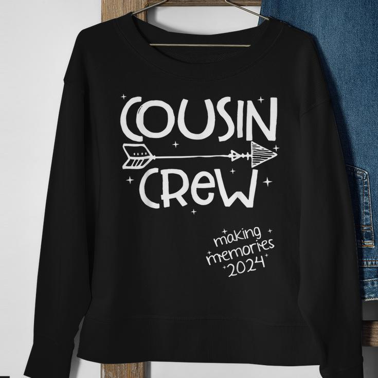 Cousin Crew 2024 Making Memories Family Squad Reunion Trip Sweatshirt Gifts for Old Women