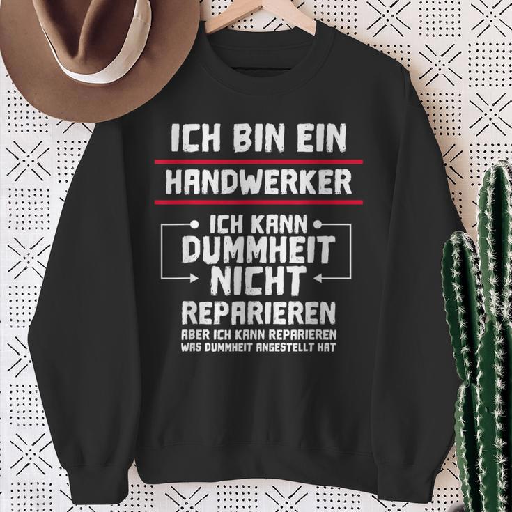 Craftsman Personalised Slogan Sweatshirt Geschenke für alte Frauen