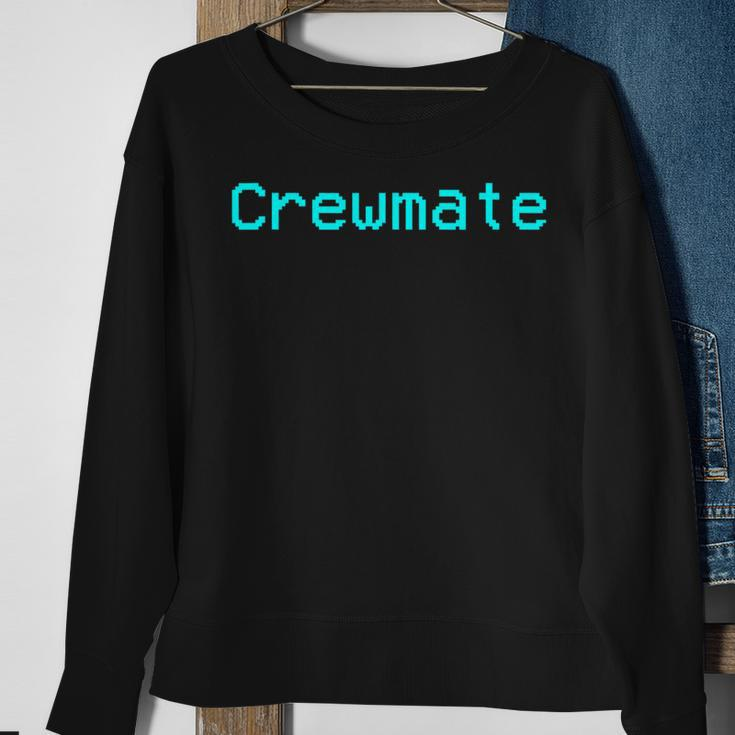 Crewmate Imposter Not Me Video Gaming Joke Humor Sweatshirt Gifts for Old Women