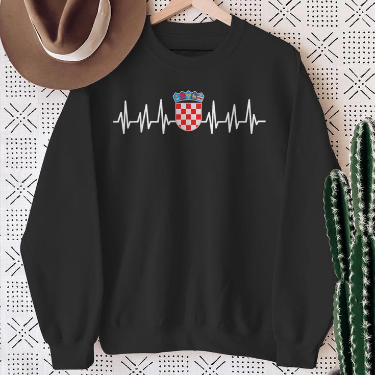 Croatia Balkan Sweatshirt Geschenke für alte Frauen