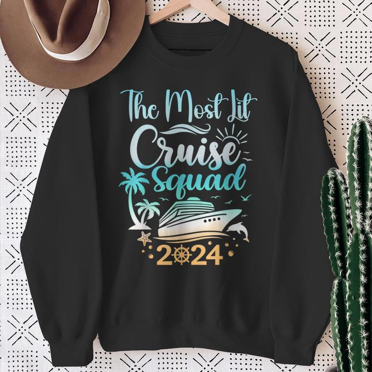 Cruise Birthday 2024 Squad Cruise 2024 Matching Cruise Sweatshirt Gifts for Old Women