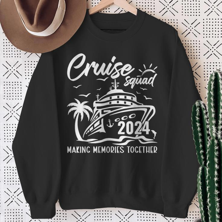 Cruise Squad 2024 Making Memories For A Lifetime Family Trip Sweatshirt Gifts for Old Women