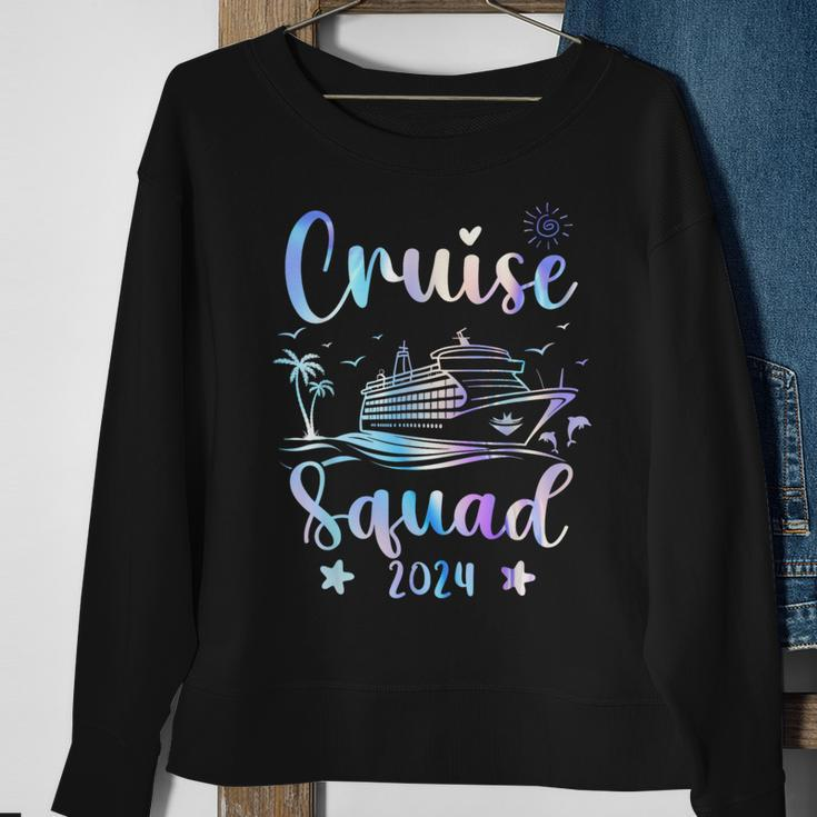 Cruise Squad 2024 Matching Family Vacation Family Cruise Sweatshirt Gifts for Old Women
