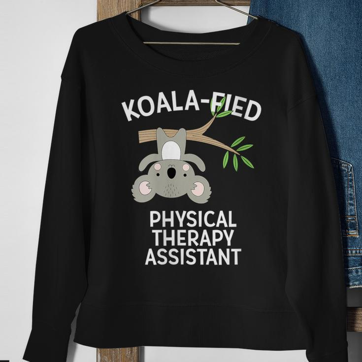 Cute Koala Physical Therapy Assistant Pt Pta Pun Sweatshirt Gifts for Old Women