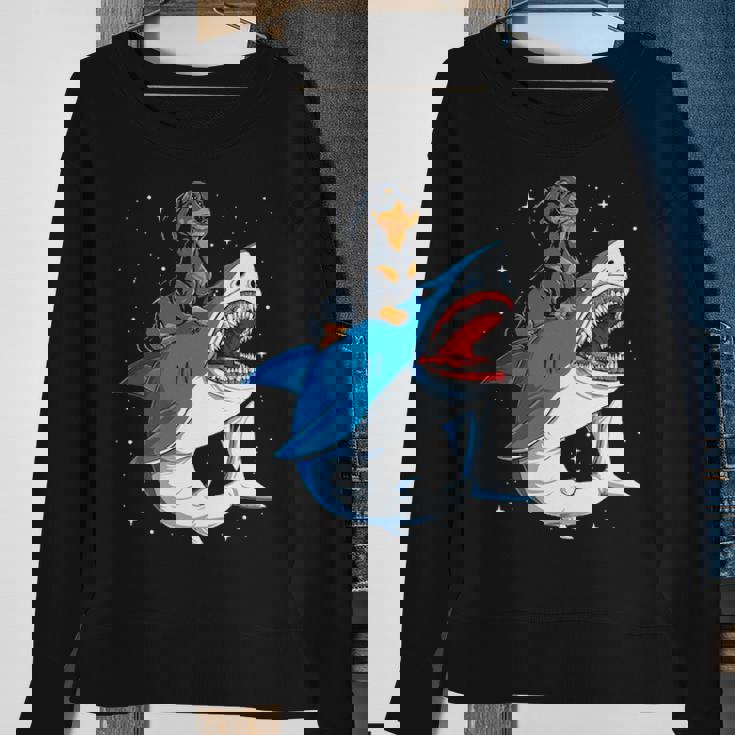 Dachshund Shark Kids Boys Men Space Galaxy Jawsome Sweatshirt Gifts for Old Women