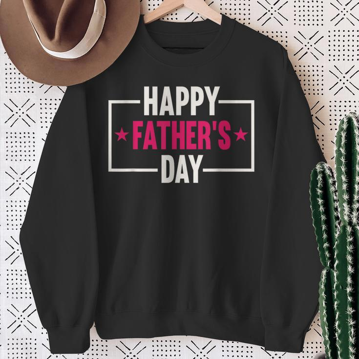 Daddy's Favorite Superhero Father's Day Fun Present Sweatshirt Gifts for Old Women