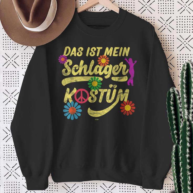 'Das Ist Mein Schllagger' Sweatshirt Geschenke für alte Frauen